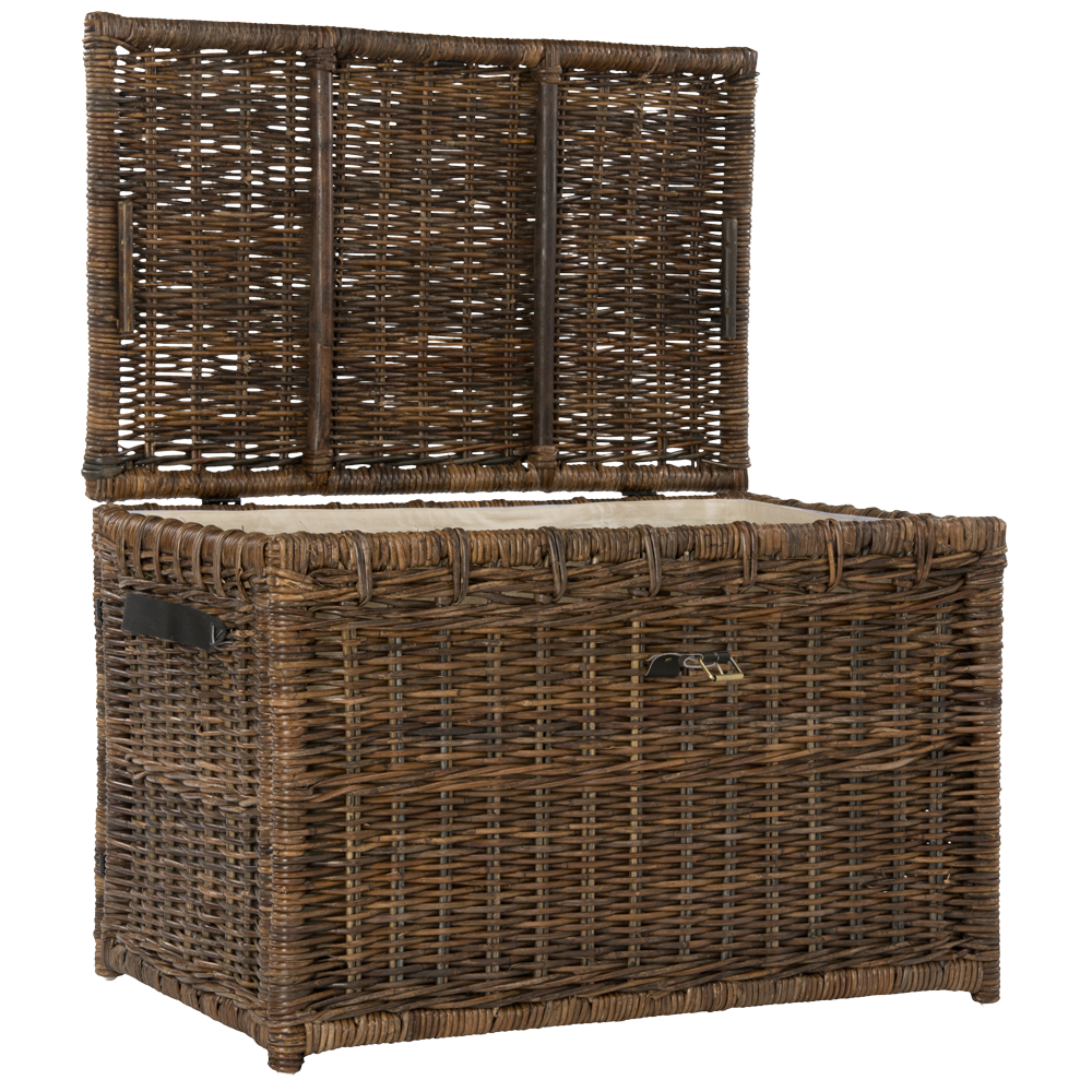 Michael 35" Wicker Storage Trunk