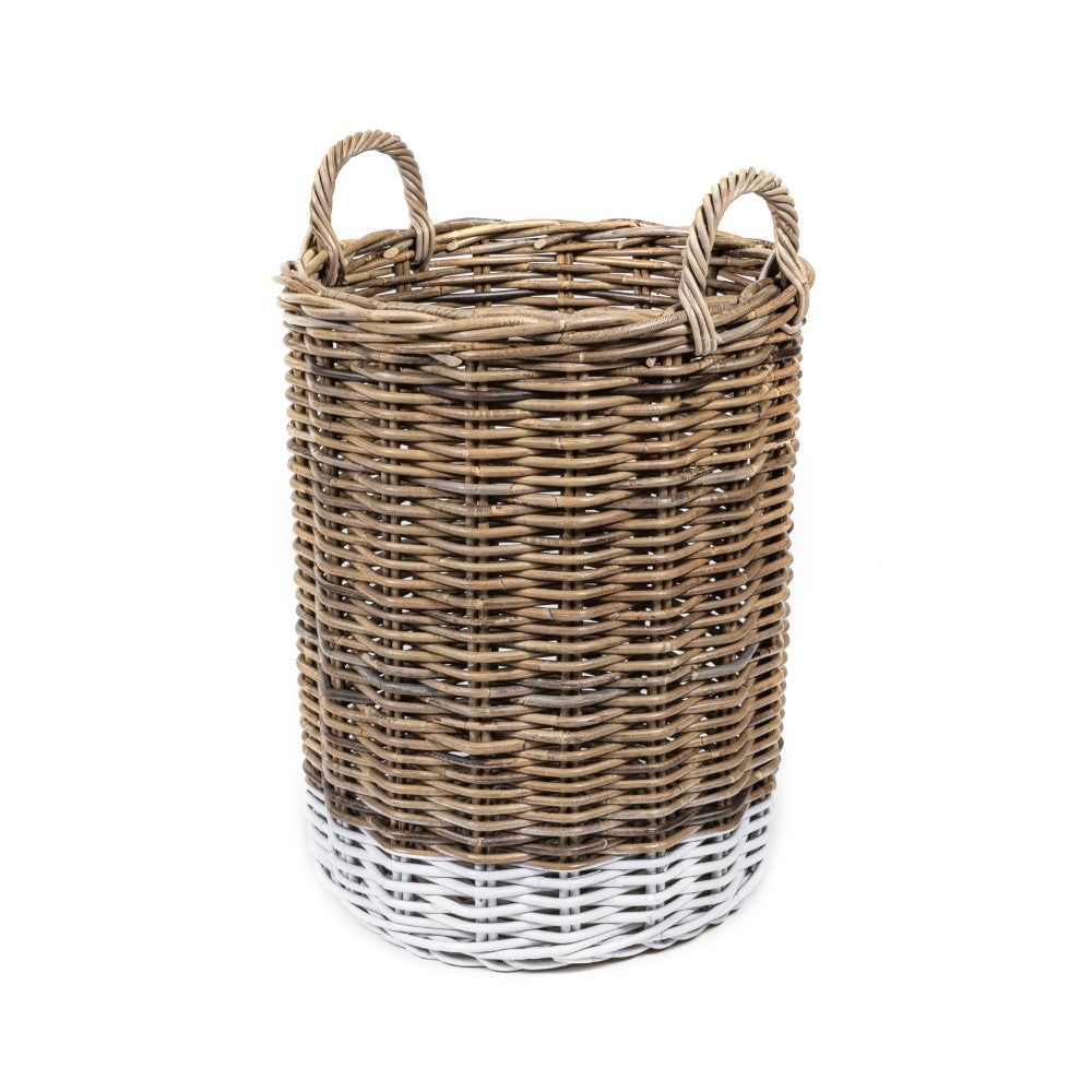 Ternion Cottage Hand-Woven Rattan Nesting Baskets (Set of 3) - Happimess