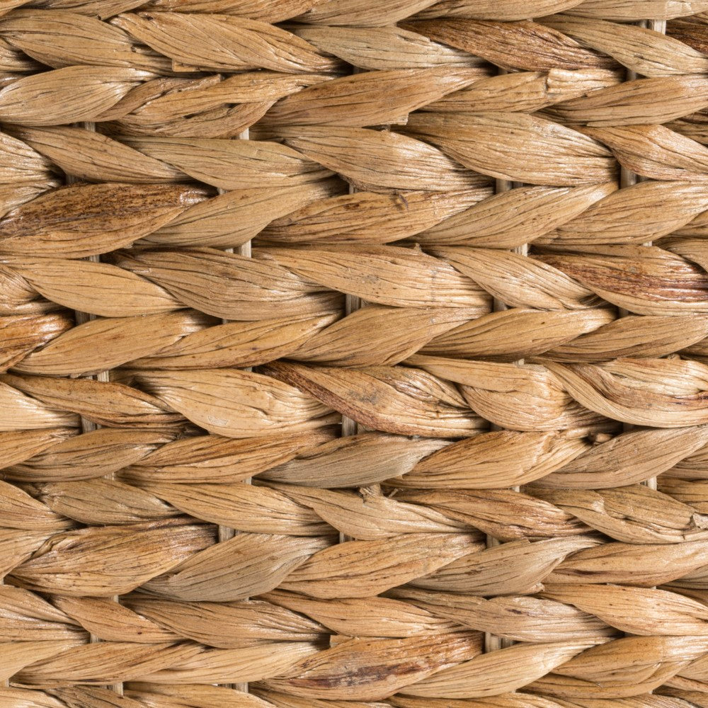 Tress Minimalist Hand-Woven Hyacinth Nesting Baskets (Set of 3) - Happimess