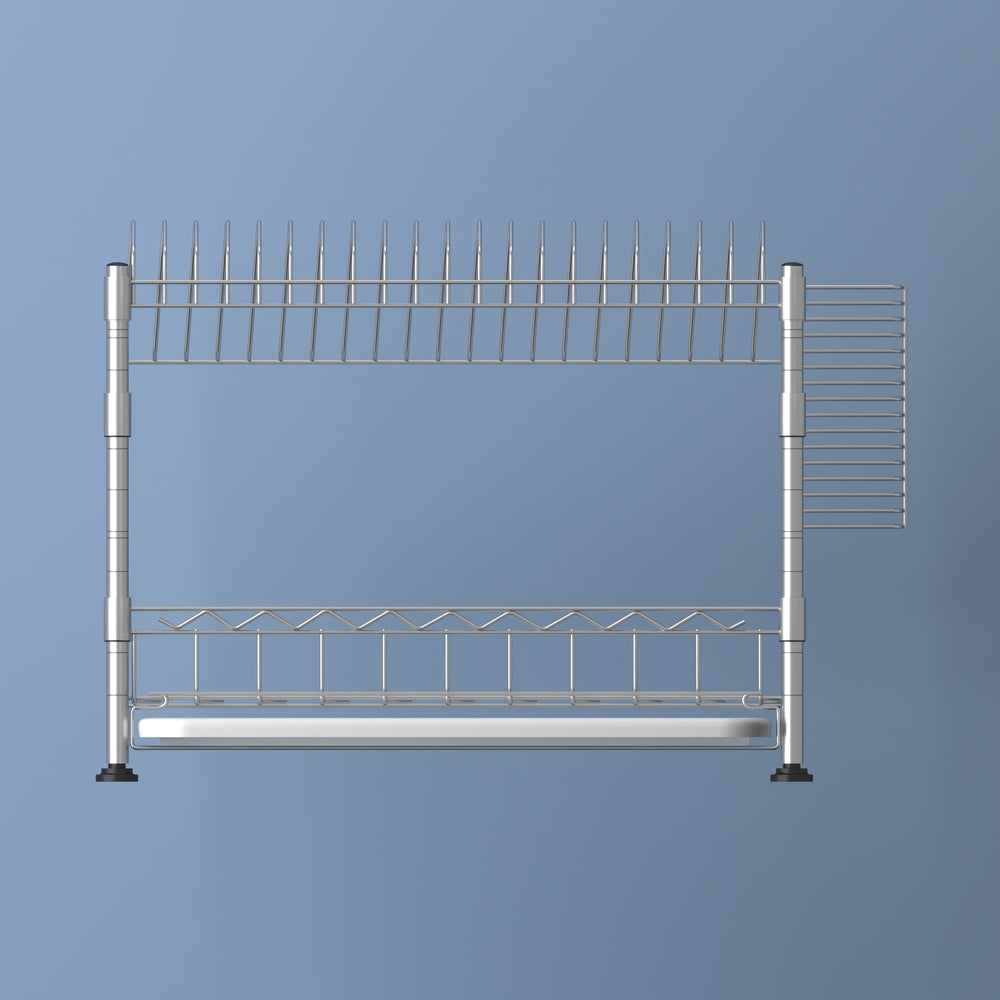 Brooklyn 24" Adjustable Dish Rack - Happimess