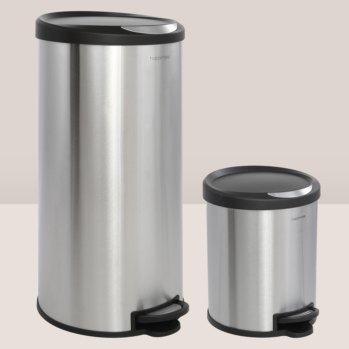 Molly 30 Liter/8 Gallon Trash Can with Free Mini Molly - Happimess