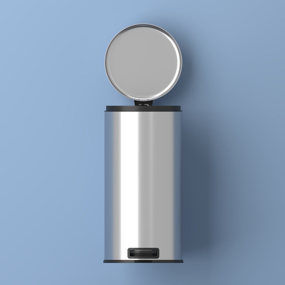 Nathan 30 Liter/8 Gallon Trash Can with Free Mini Nathan - Happimess