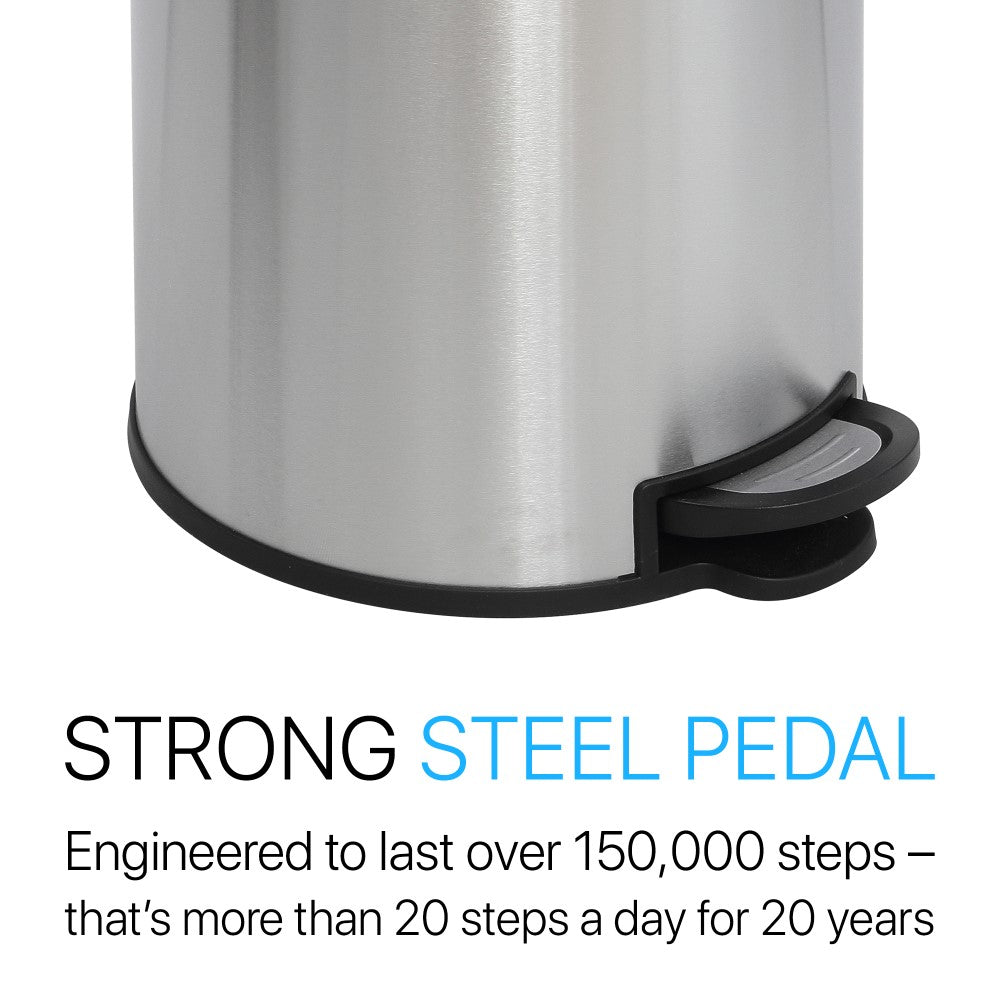Oscar 30 Liter/8 Gallon Trash Can with Free Mini Oscar - Happimess