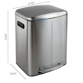 Marco 40 Liter/10.5 Gallon Double-Bucket Trash Can – Happimess