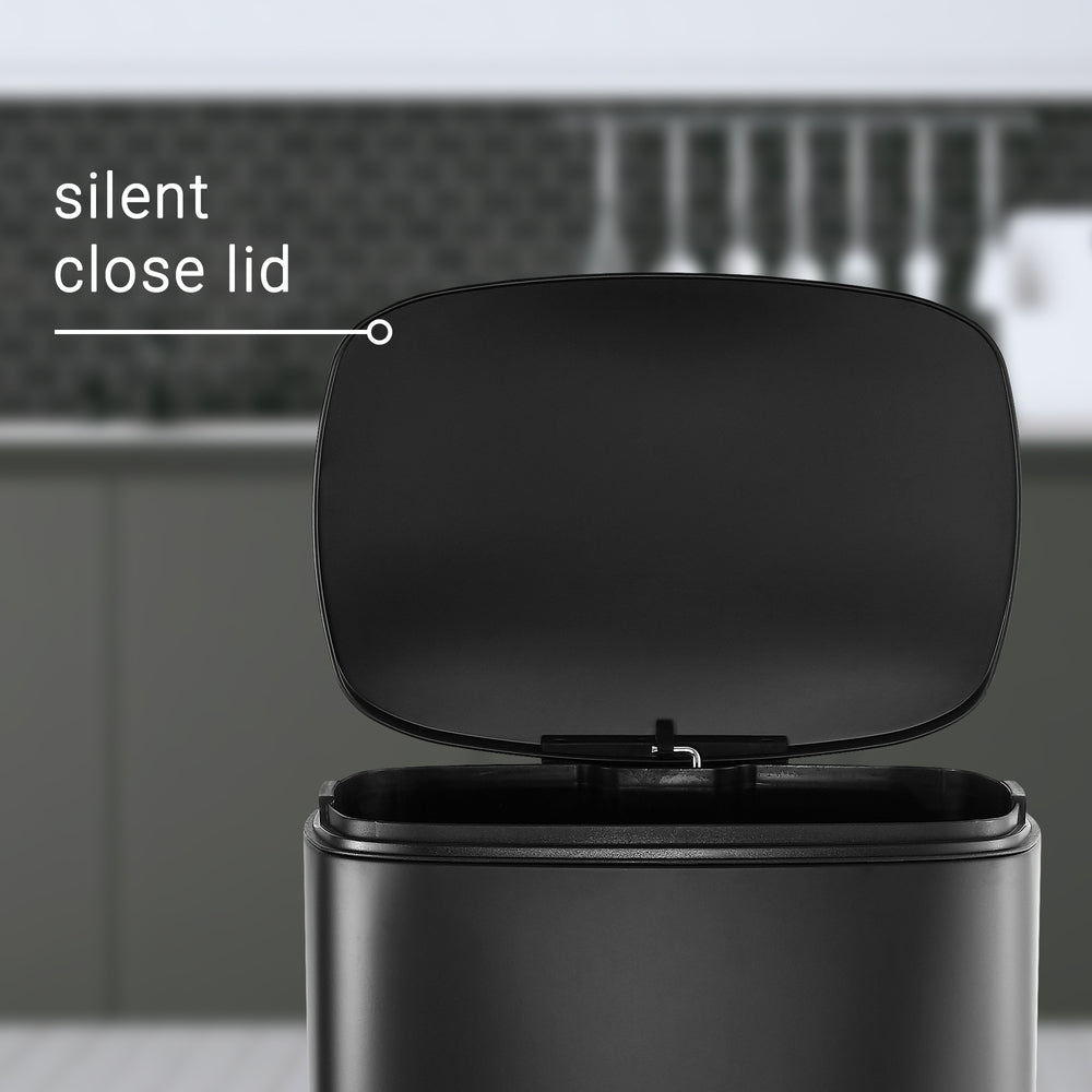Connor 50 Liter/13 Gallon Trash Can with Free Mini Connor - Happimess