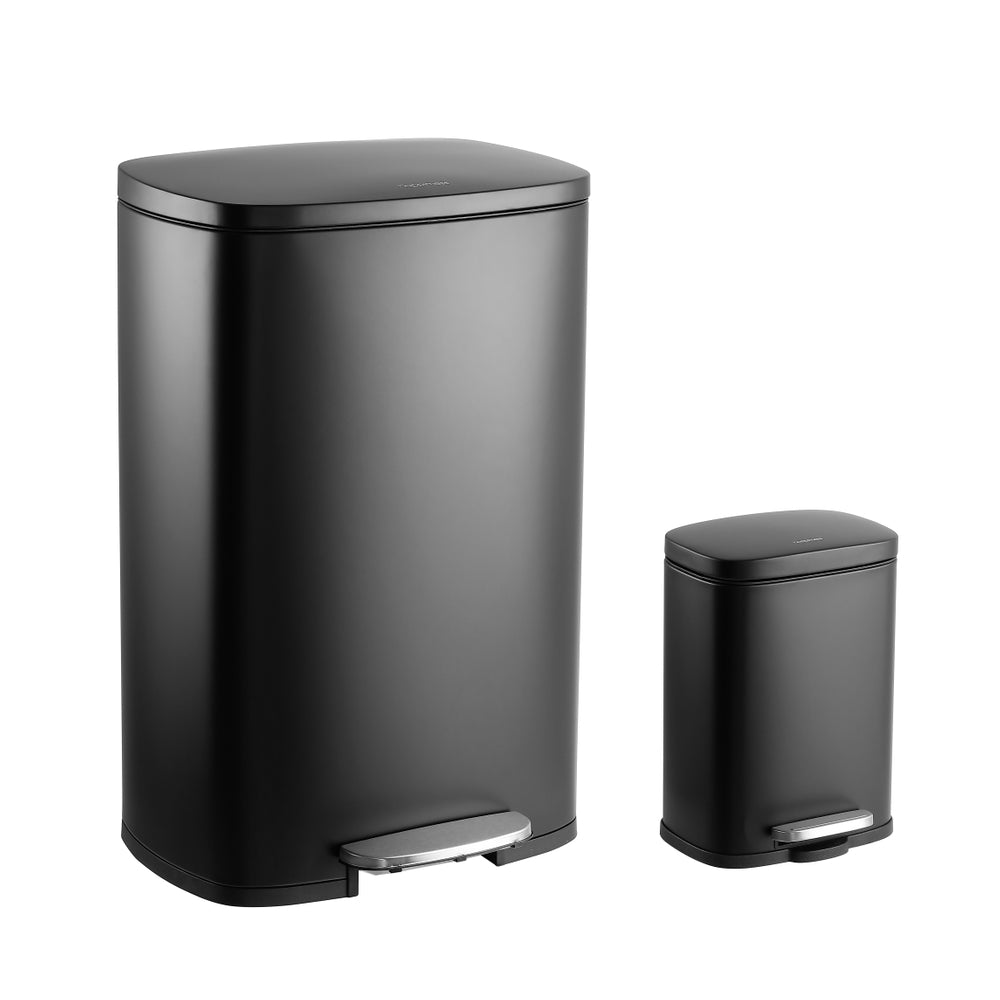 Connor 50 Liter/13 Gallon Trash Can with Free Mini Connor - Happimess