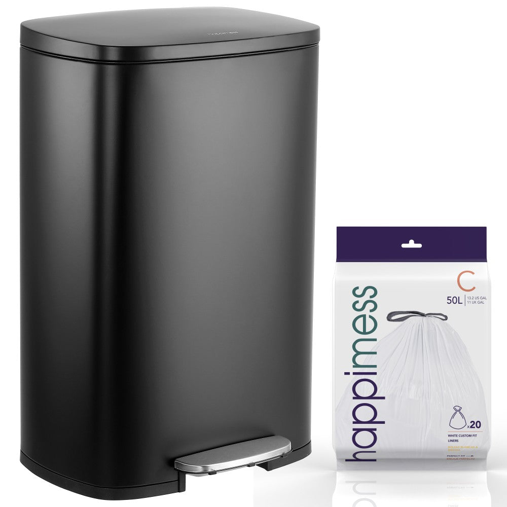 Connor 50 Liter/13 Gallon Trash Can with Free Mini Connor