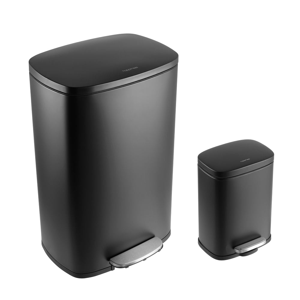 Connor 50 Liter/13 Gallon Trash Can with Free Mini Connor - Happimess