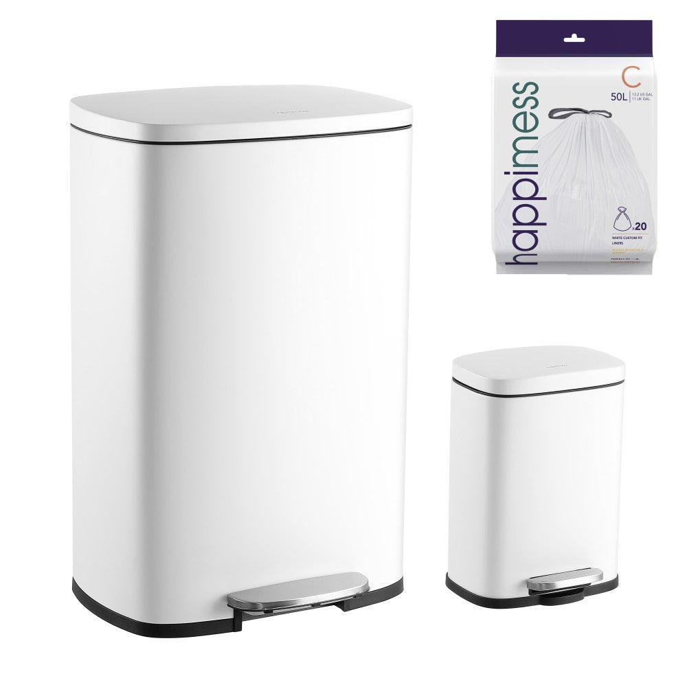 Connor 50 Liter/13 Gallon Trash Can with Free Mini Connor