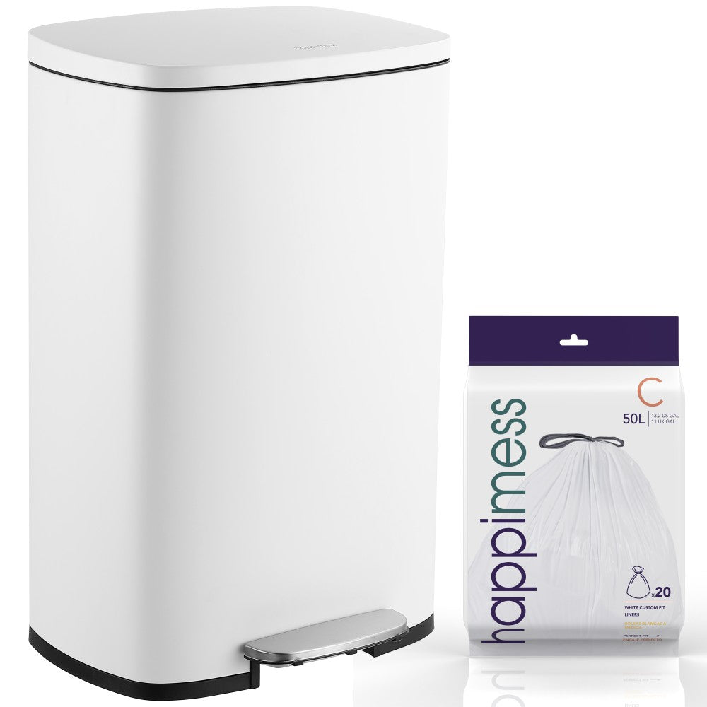 Connor 50 Liter/13 Gallon Trash Can with Free Mini Connor
