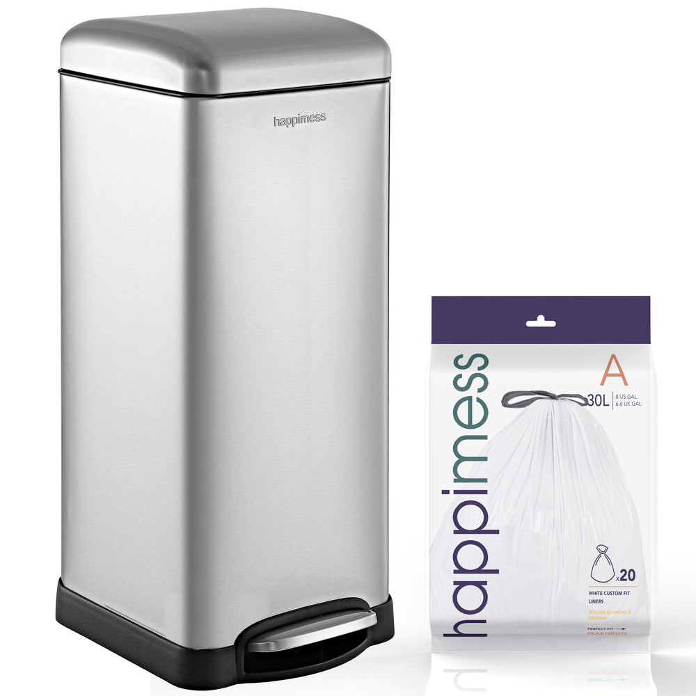 Betty Retro 30 Liters/8 Gallon Trash Can - Happimess