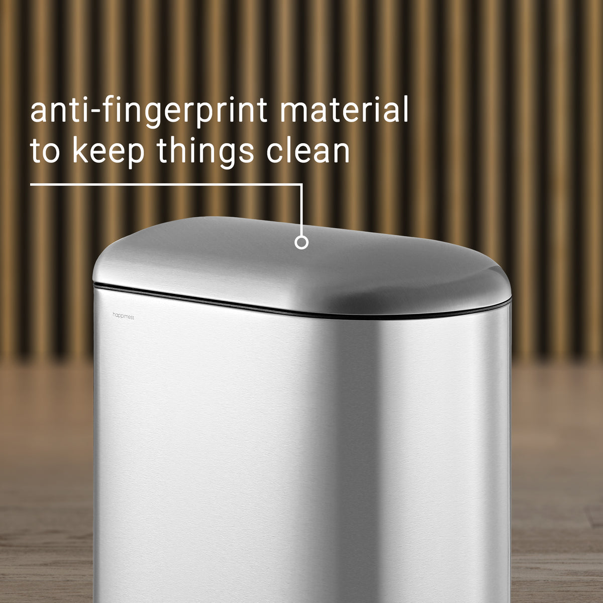 Roland Mini 2.6-Gallon Step-Open Trash Can - Happimess