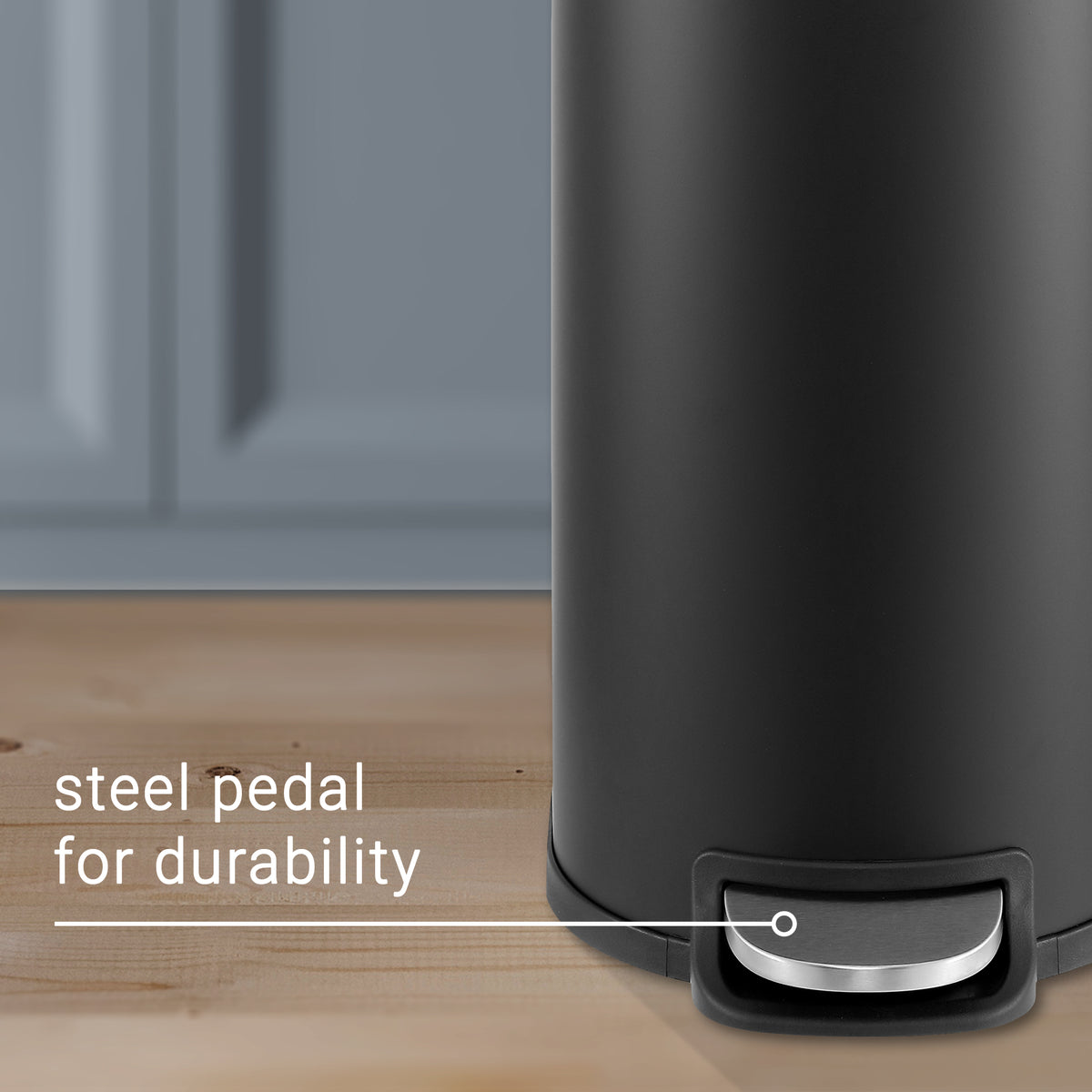 Roland Mini 2.6-Gallon Step-Open Trash Can - Happimess
