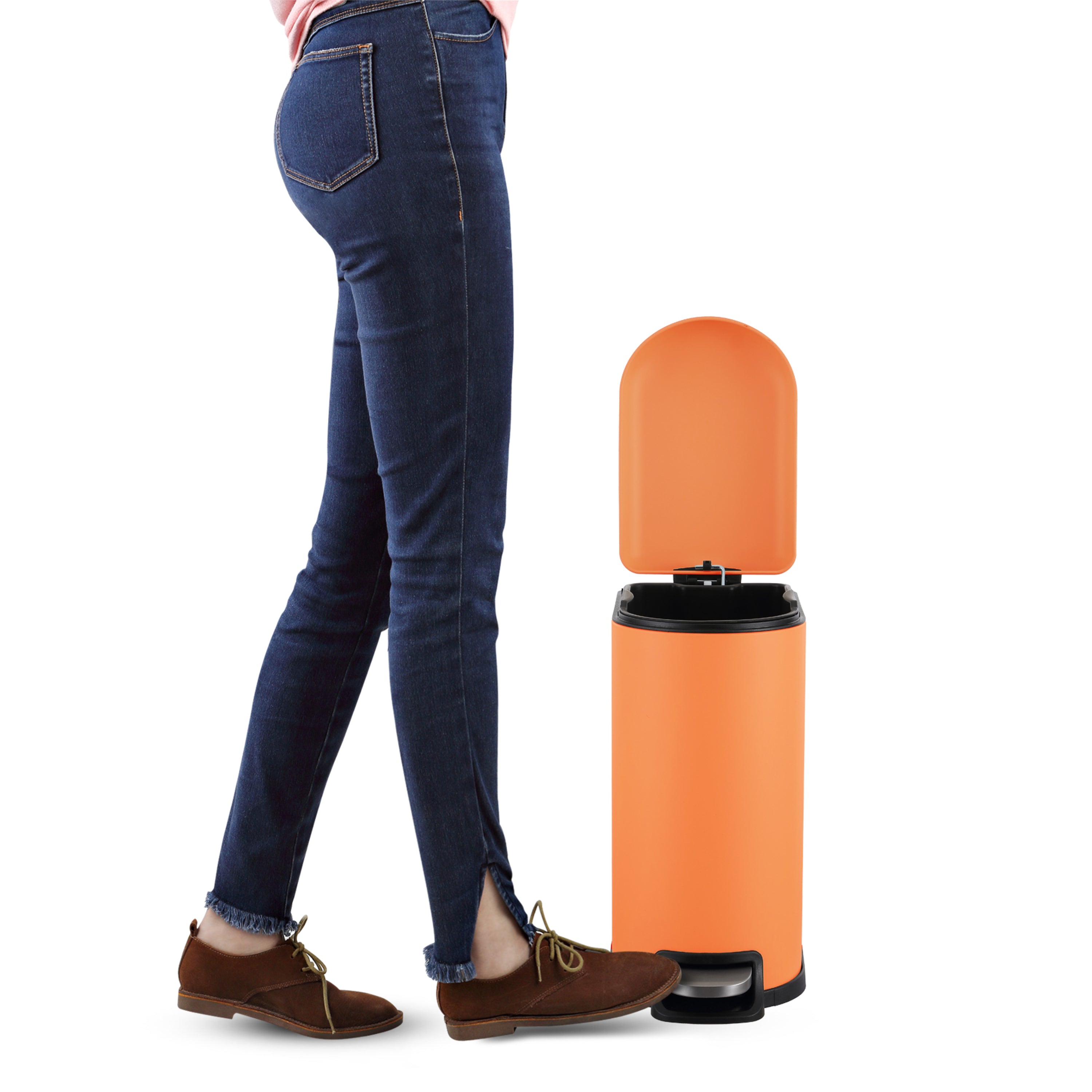 Roland Mini 2.6 Gallon Step Trash Can