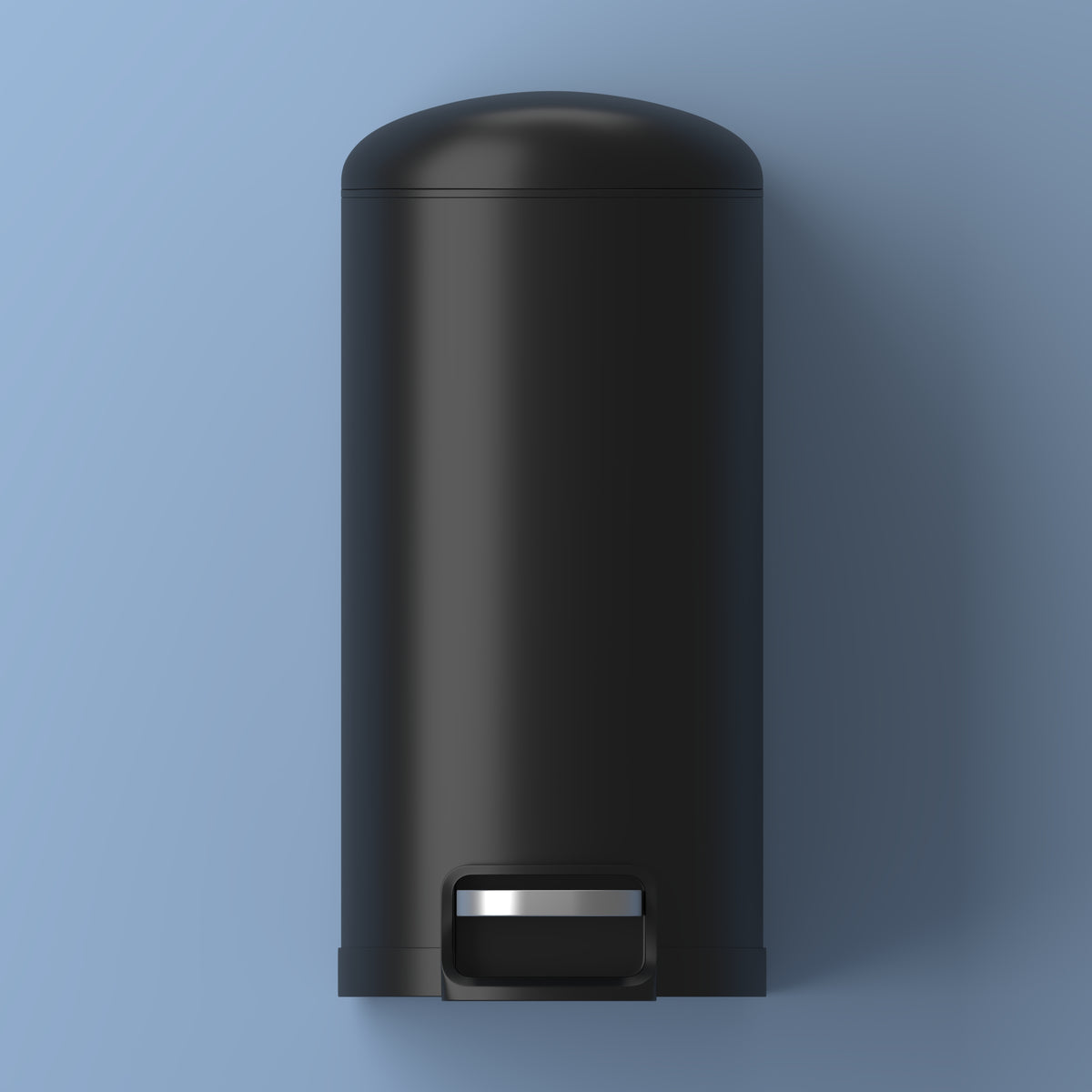 Slyd 40 Liter/10.6 Gallon Step-Open Trash Can - Happimess