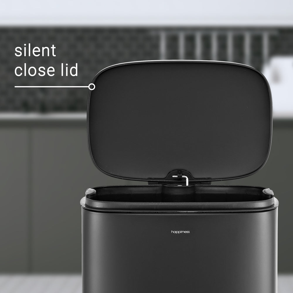 Abrahamus 30 Liter/8 Gallon Step-Open Trash Can - Happimess