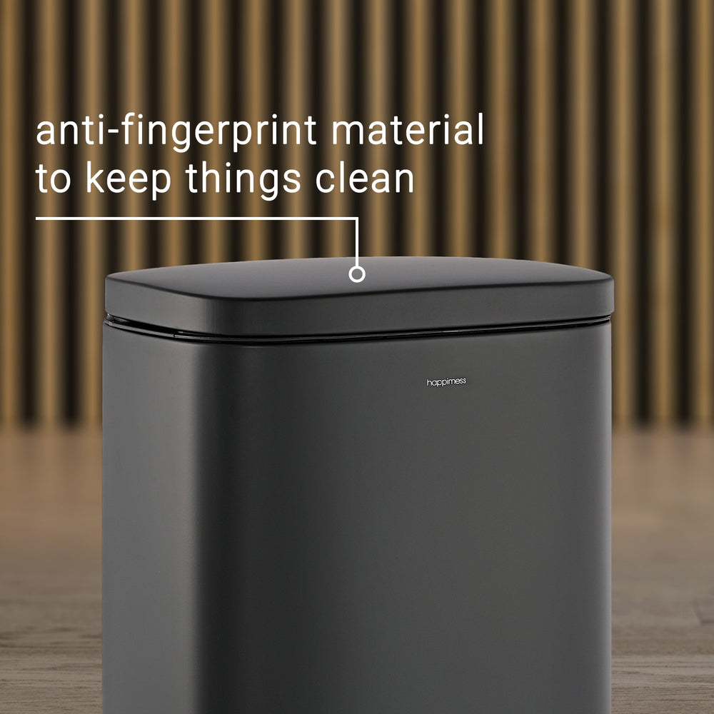 Abrahamus 30 Liter/8 Gallon Step-Open Trash Can - Happimess