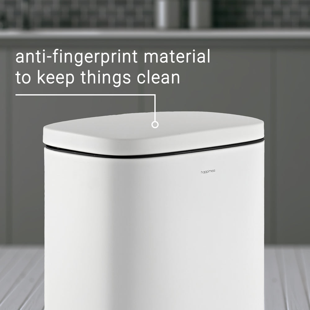 Abrahamus 30 Liter/8 Gallon Step-Open Trash Can - Happimess
