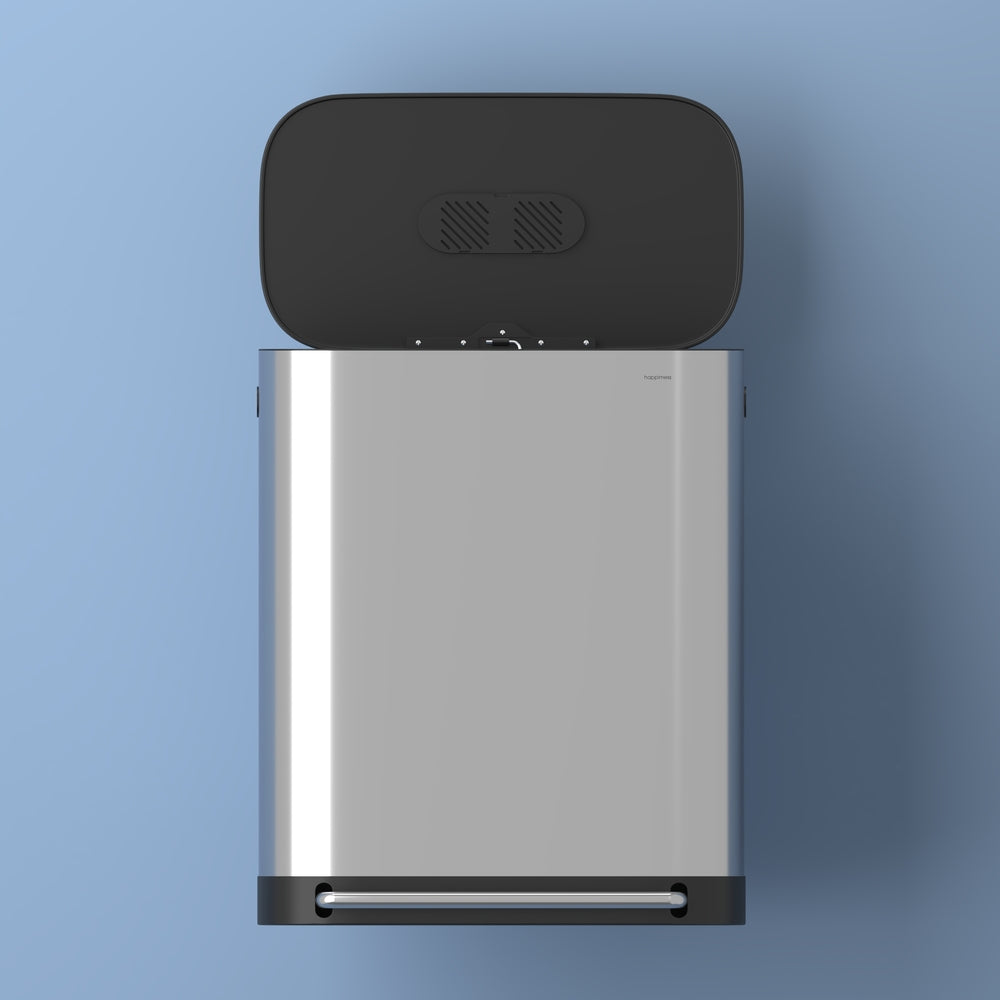 Beni 60 Liter/16 Gallon Kitchen Trash/Recycling Trash Can - Happimess