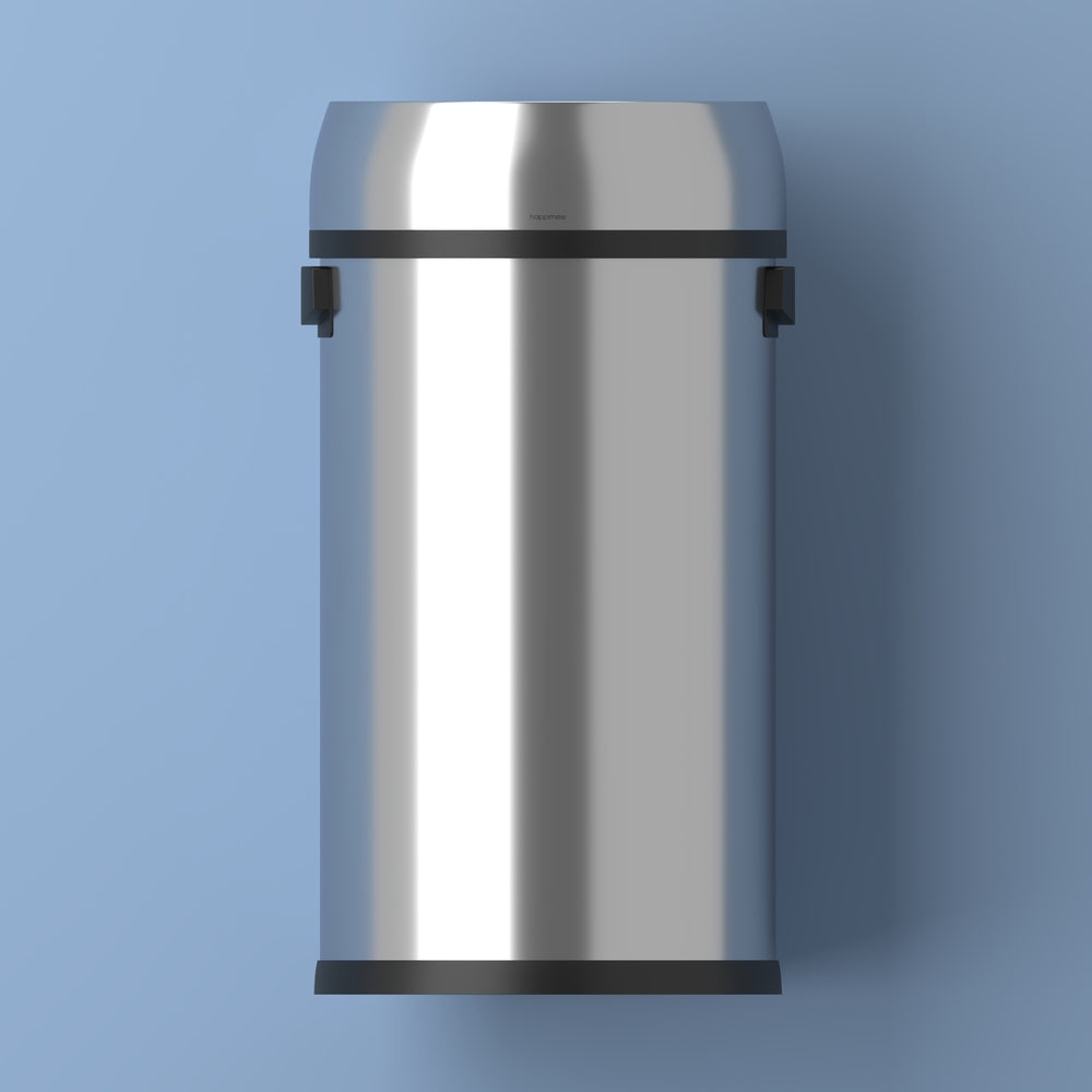 Chuck 65 Liter/17.2 Gallon Kitchen/Office Trash Can - Happimess
