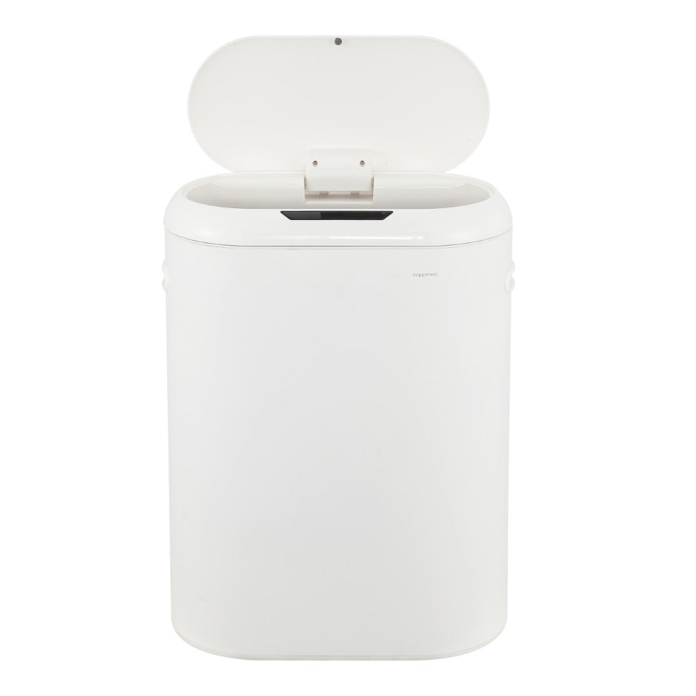 Robo Kitchen 13.2-Gallon Slim Oval Motion Sensor Touchless Trash Can with Touch Mode - Happimess