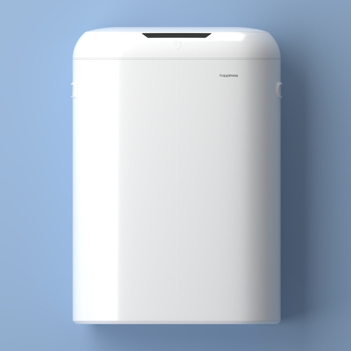 Robo Kitchen 13.2-Gallon Slim Oval Motion Sensor Touchless Trash Can with Touch Mode - Happimess
