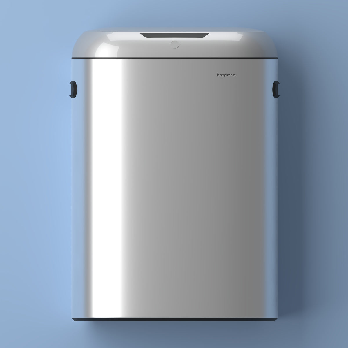 Robo Kitchen 13.2-Gallon Slim Oval Motion Sensor Touchless Trash Can with Touch Mode - Happimess