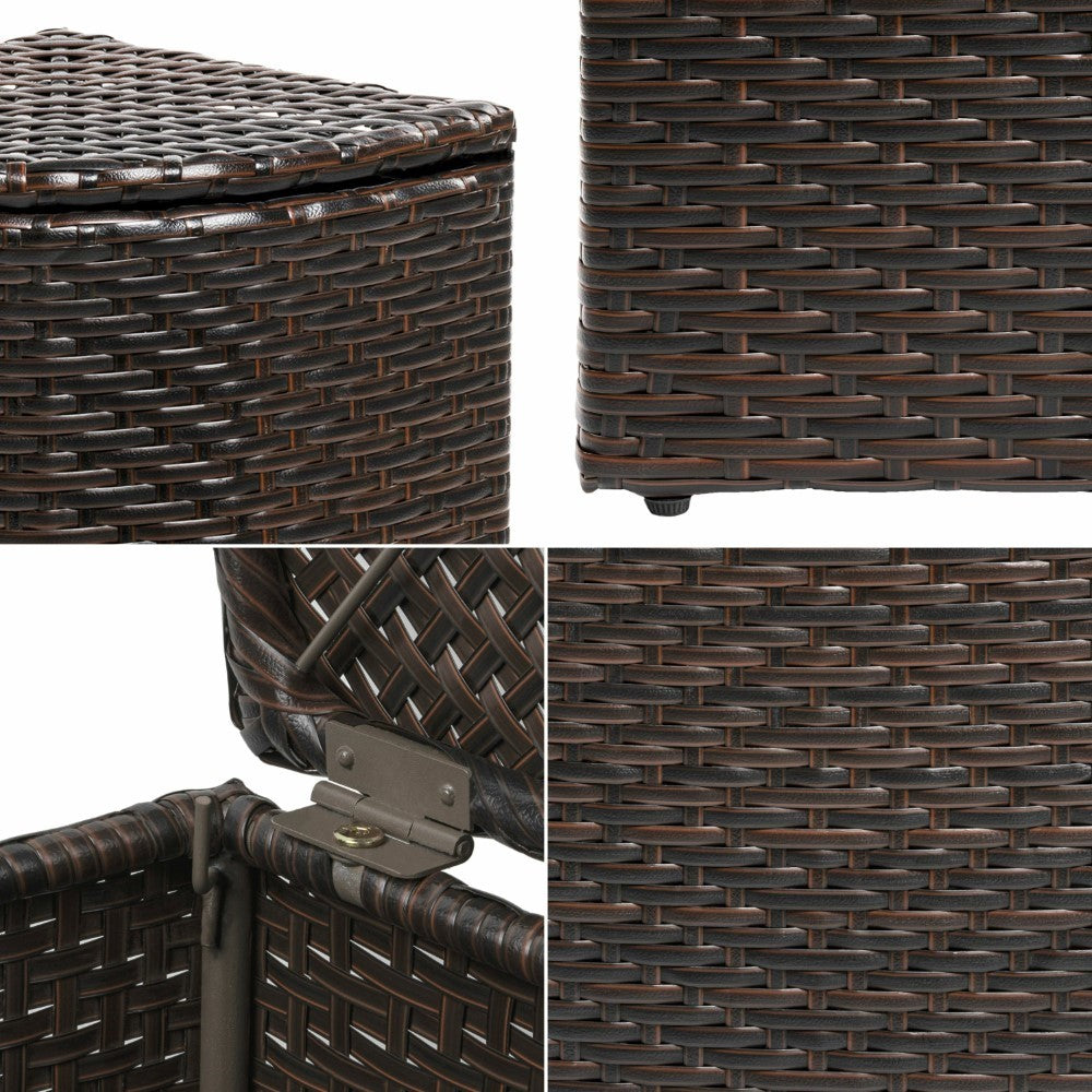 Chloe 15.56-Gallon Outdoor Trash Can - Happimess