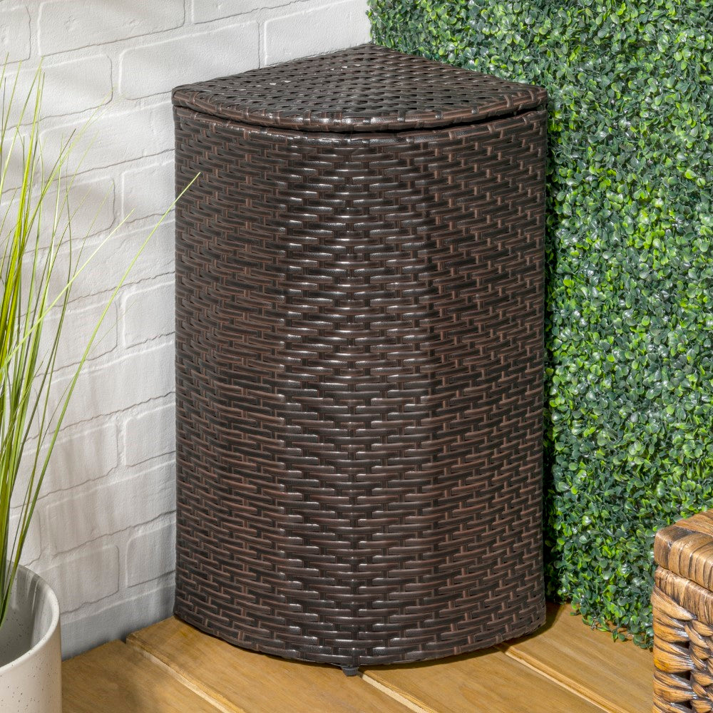 Chloe 15.56-Gallon Outdoor Trash Can - Happimess