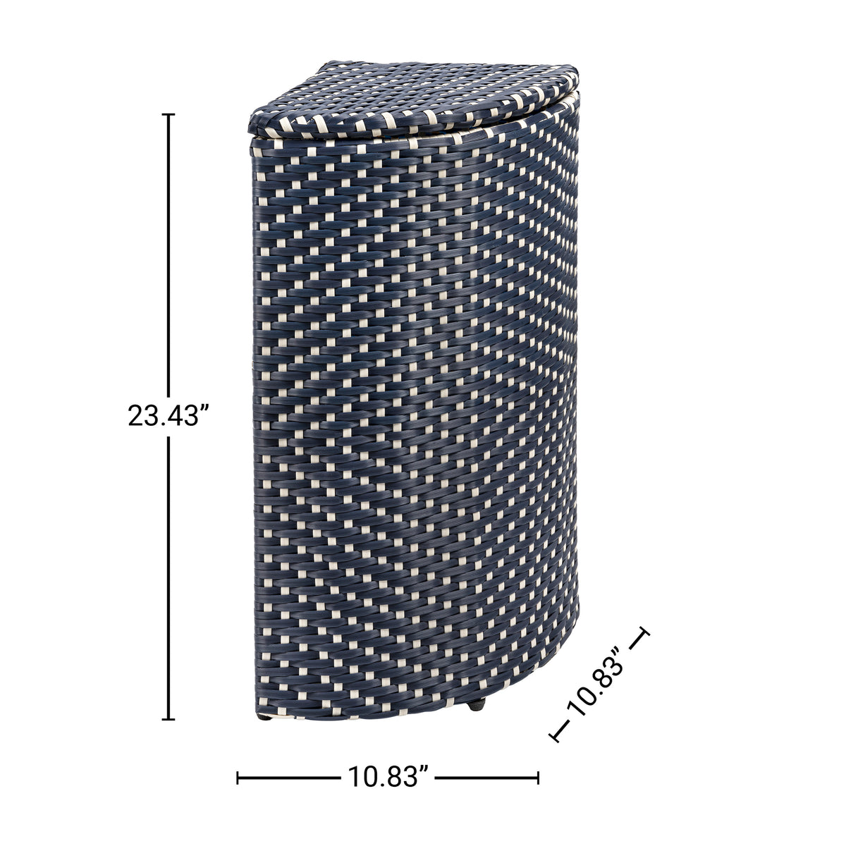 Chloe 15.56-Gallon Outdoor Trash Can - Happimess