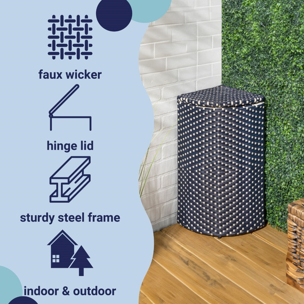 Chloe 15.56-Gallon Outdoor Trash Can - Happimess