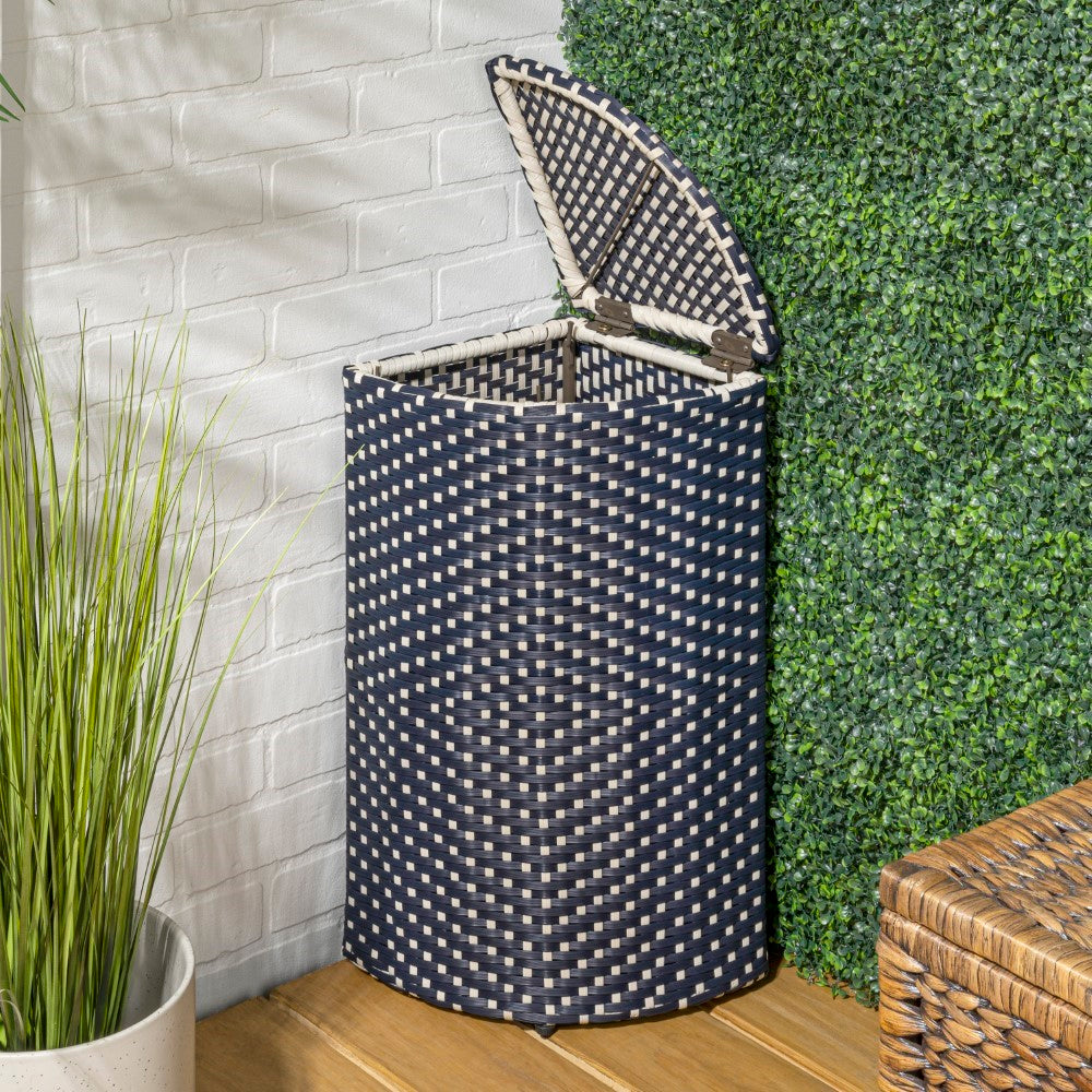Chloe 15.56-Gallon Outdoor Trash Can - Happimess