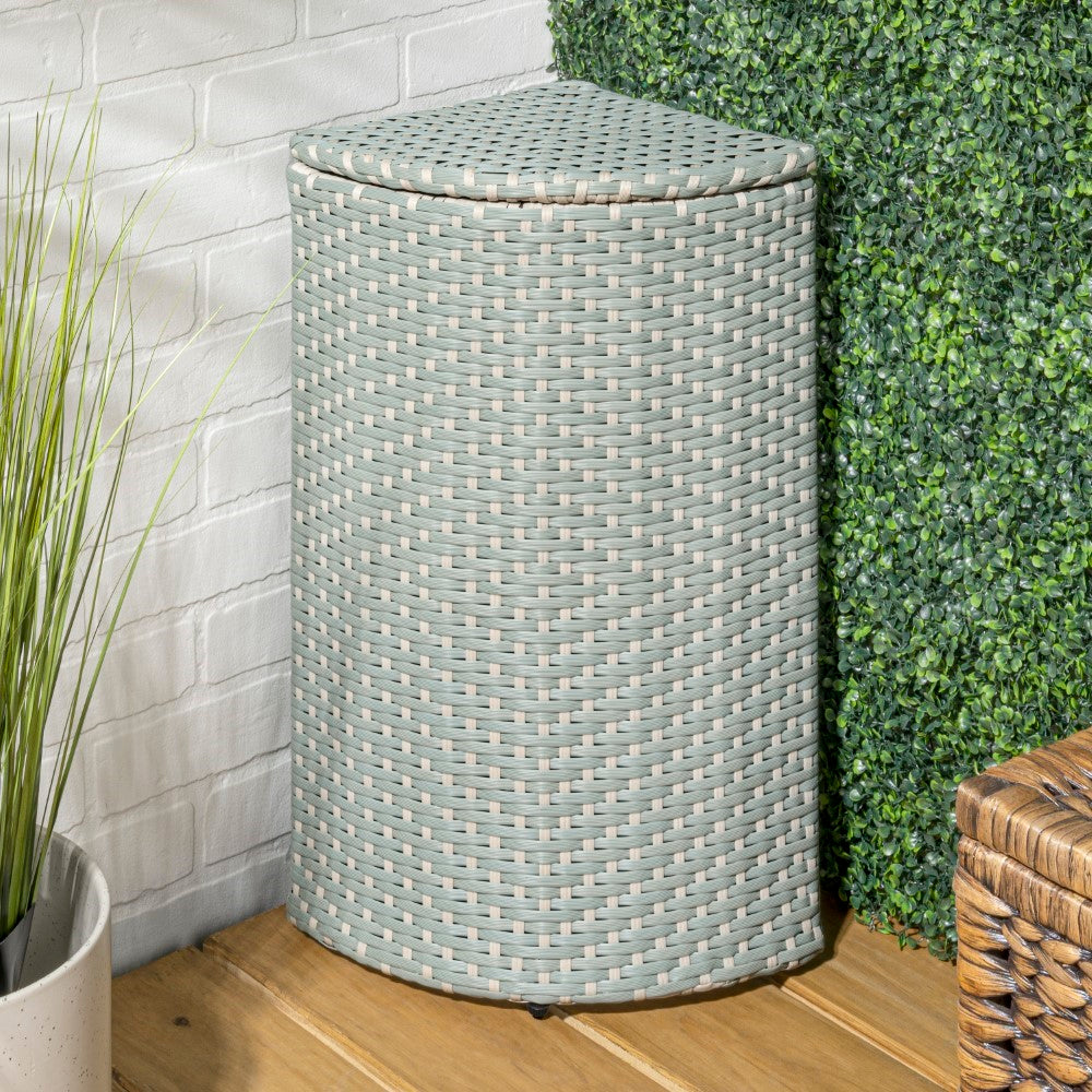 Chloe 15.56-Gallon Outdoor Trash Can - Happimess