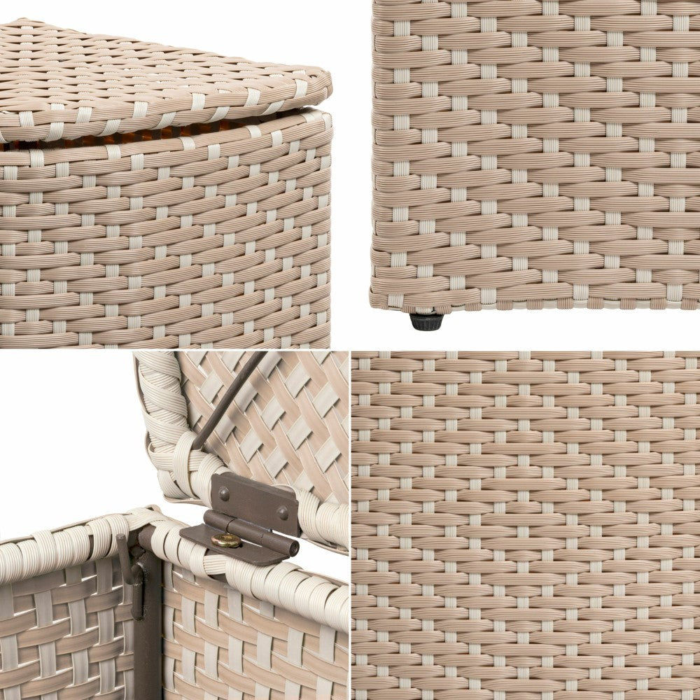 Chloe 15.56-Gallon Outdoor Trash Can - Happimess
