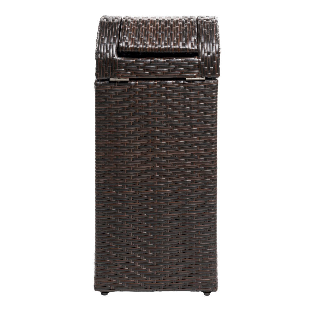 Darla 14.27-Gallon Outdoor Trash Can - Happimess