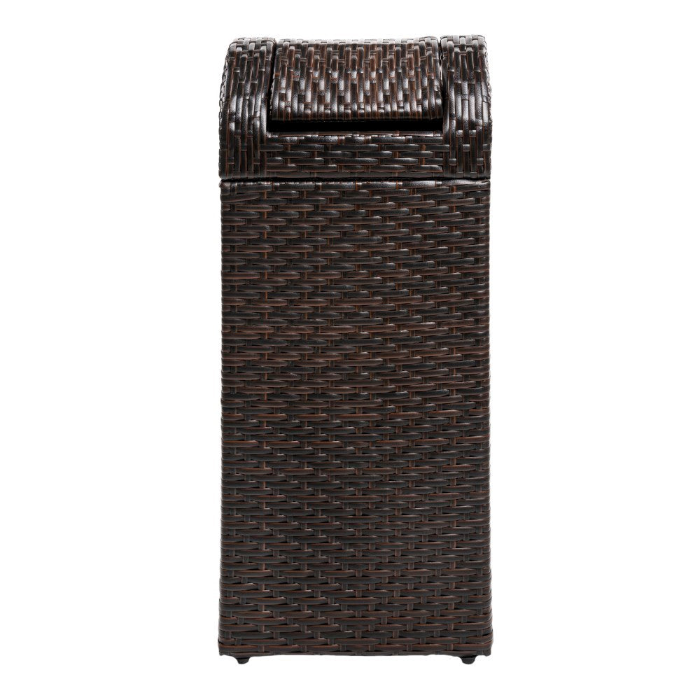 Darla 14.27-Gallon Outdoor Trash Can - Happimess