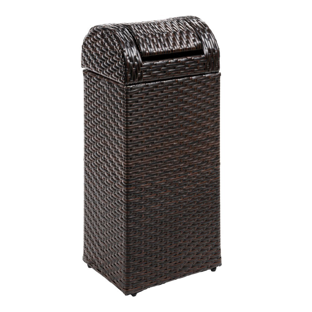 Darla 14.27-Gallon Outdoor Trash Can - Happimess