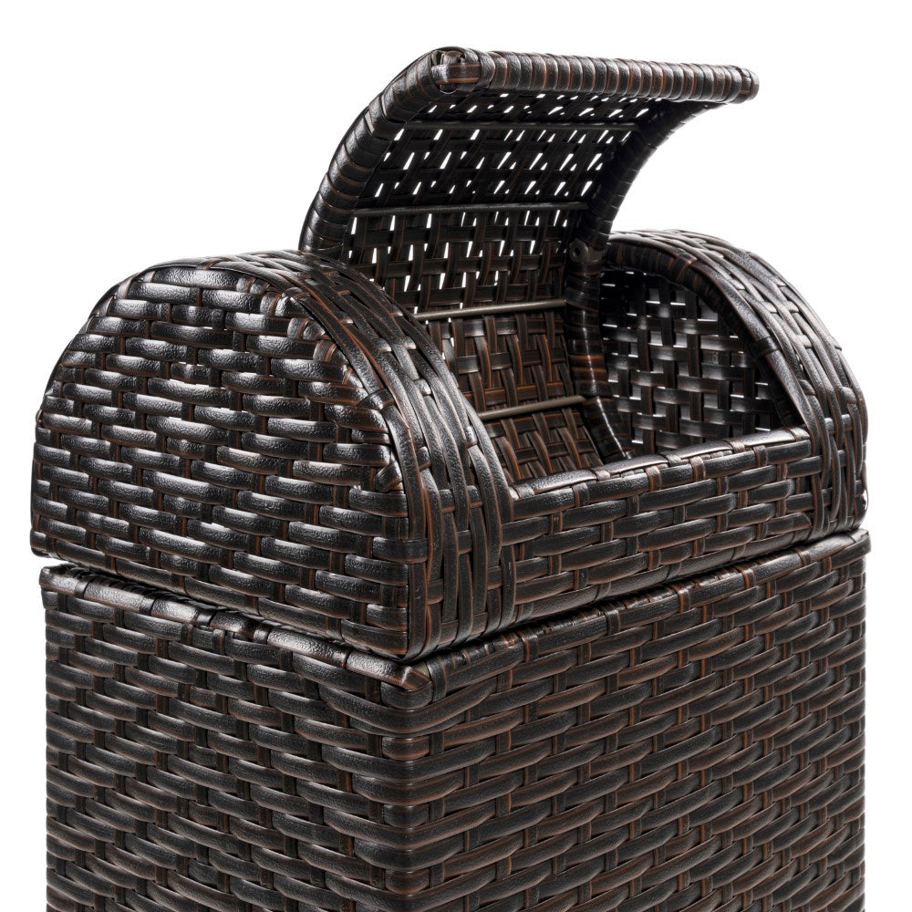 Darla 14.27-Gallon Outdoor Trash Can - Happimess