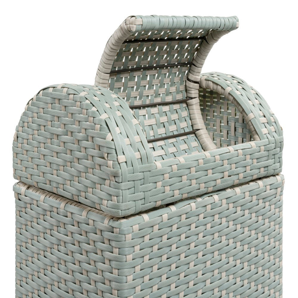 Darla 14.27-Gallon Outdoor Trash Can - Happimess