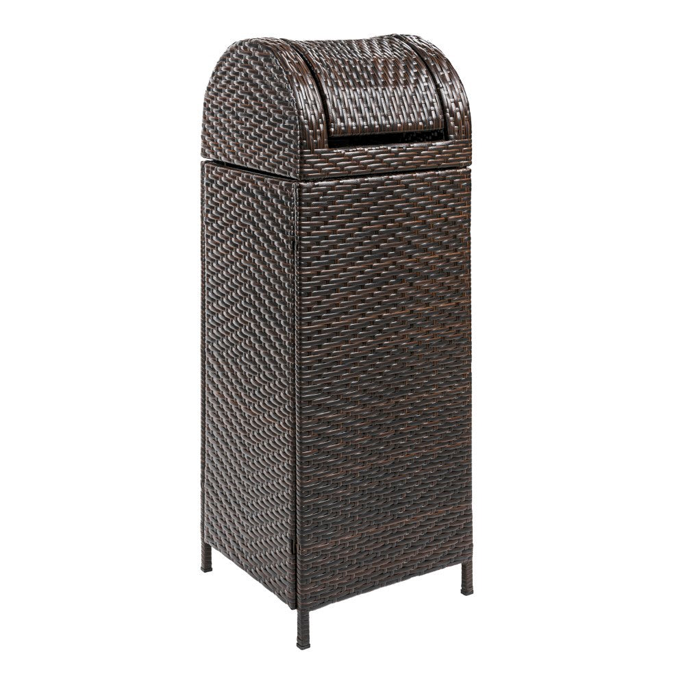 Darla 31.39-Gallon Outdoor Trash Can - Happimess