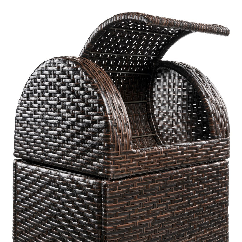 Darla 31.39-Gallon Outdoor Trash Can - Happimess