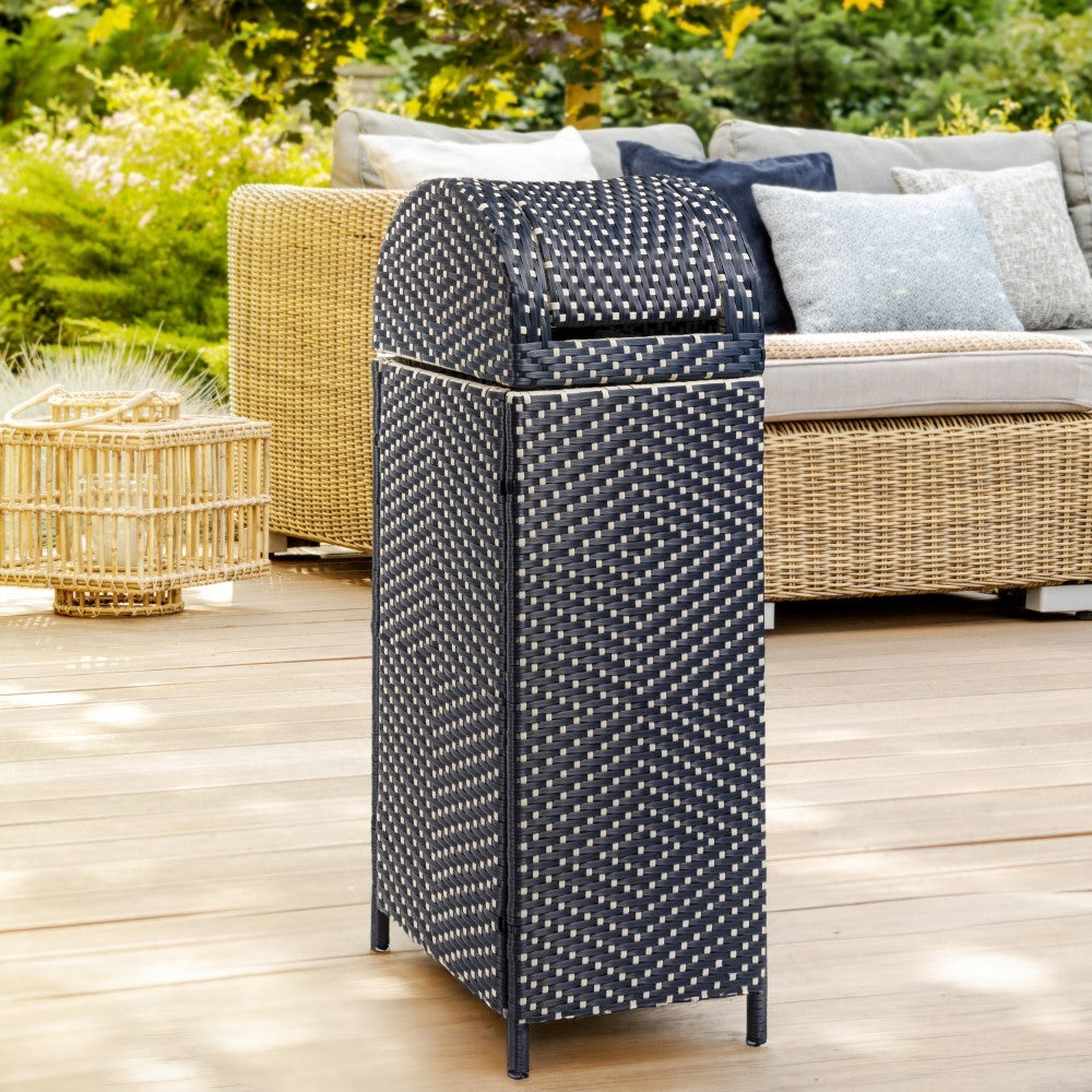 Darla 31.39-Gallon Outdoor Trash Can - Happimess