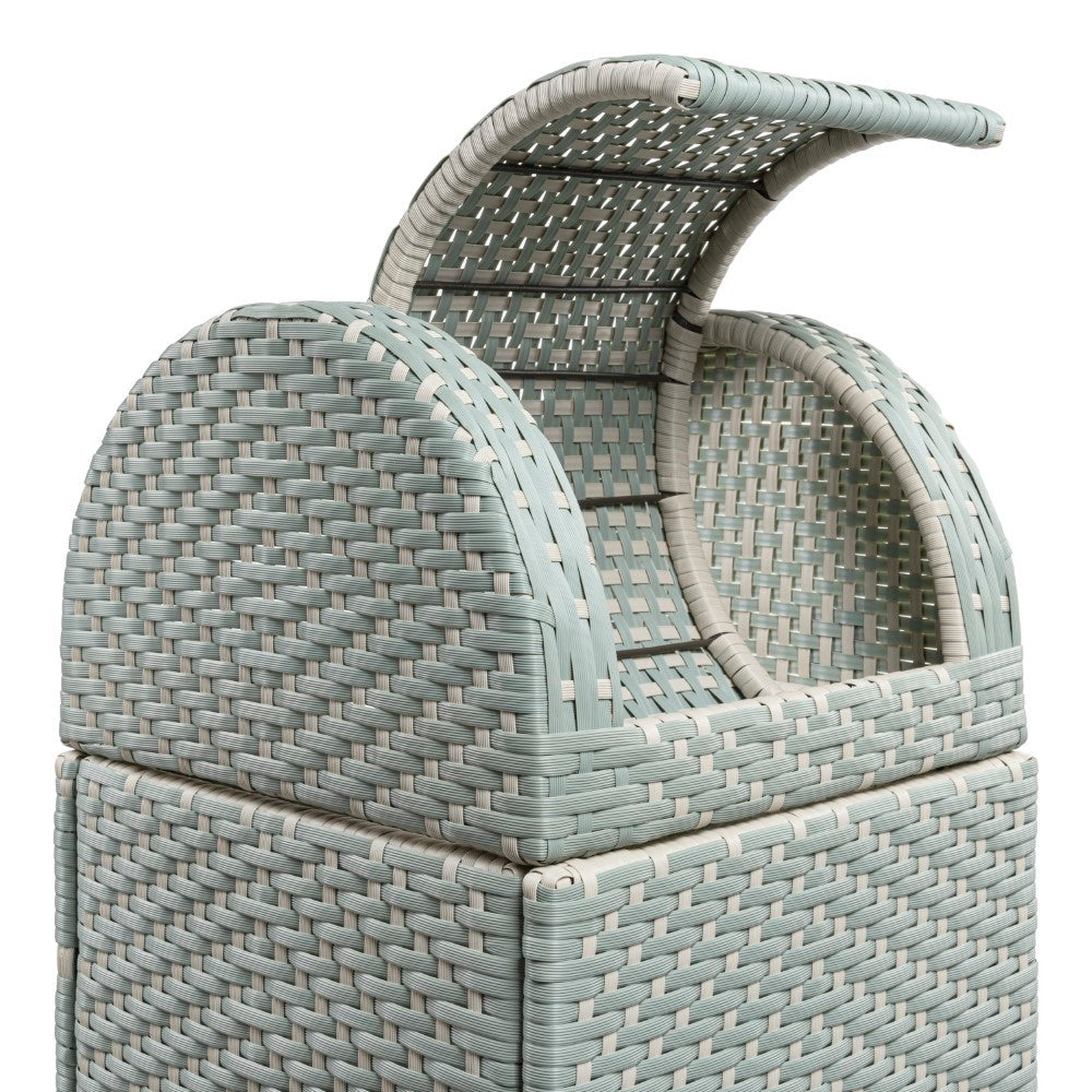 Darla 31.39-Gallon Outdoor Trash Can - Happimess
