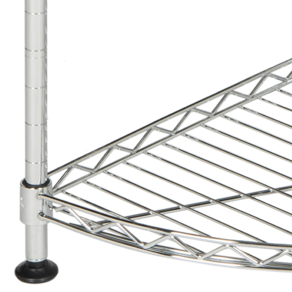Aleah 4-Tier Corner Storage Rack - Happimess