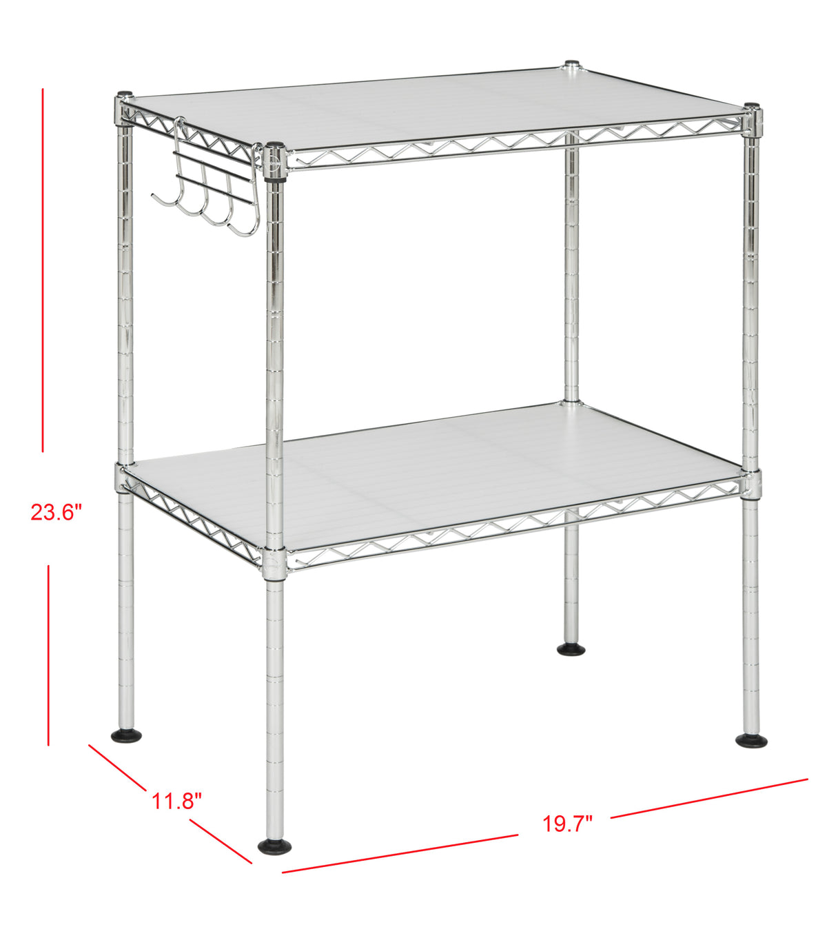 Melissa 23" 2-Tier Microwave Rack - Happimess