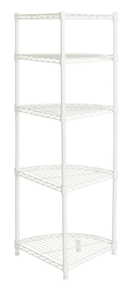 Aleah 47" Corner Storage Rack - Happimess