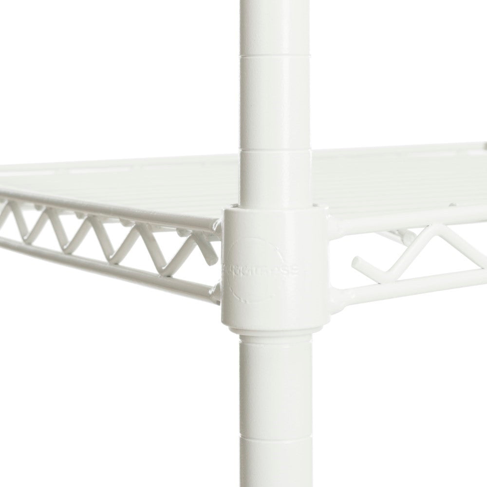 Aleah 47" Corner Storage Rack - Happimess