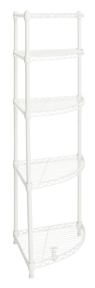 Aleah 47" Corner Storage Rack - Happimess