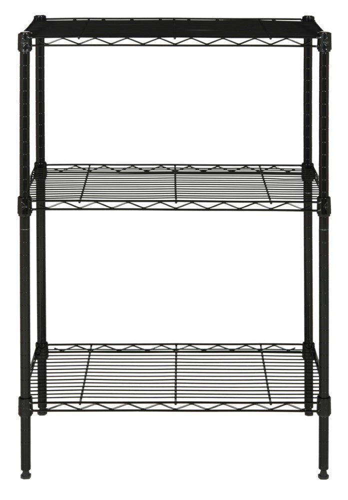 Suze 35" 3Shelf Wire Rack Happimess