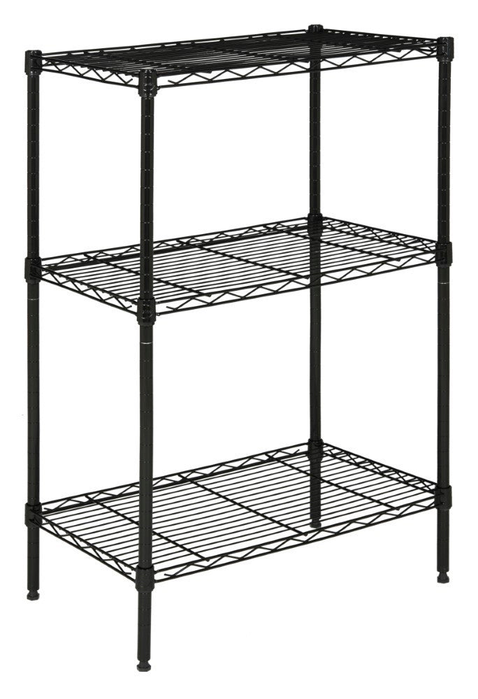 Suze 35" 3-Shelf Wire Rack - Happimess